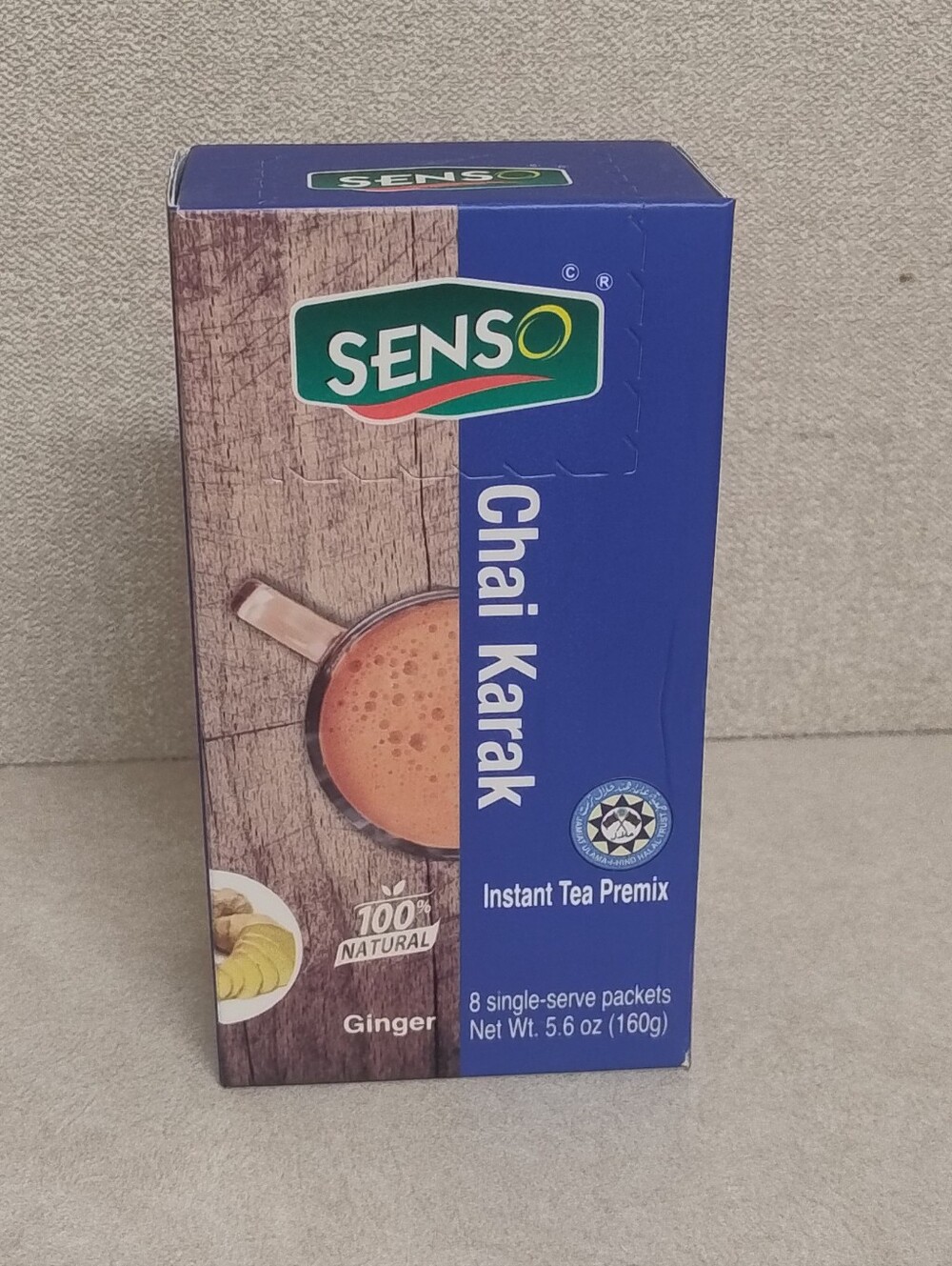 SENSO Chai Karak Ginger Instant Tea Premix - 8 Sticks